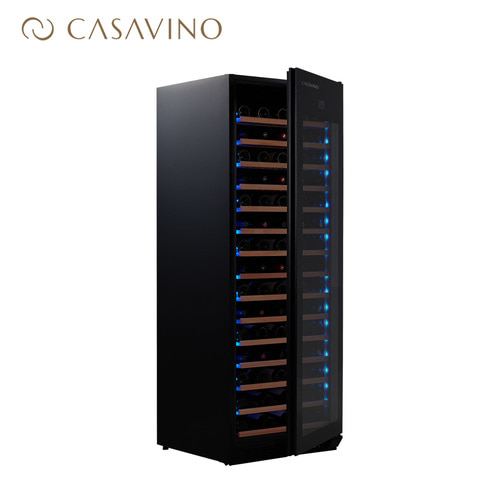 까사비노 와인셀러 싱글 냉각 200본입 CSV-S200 대형 와인 냉장고 가정용 업소용